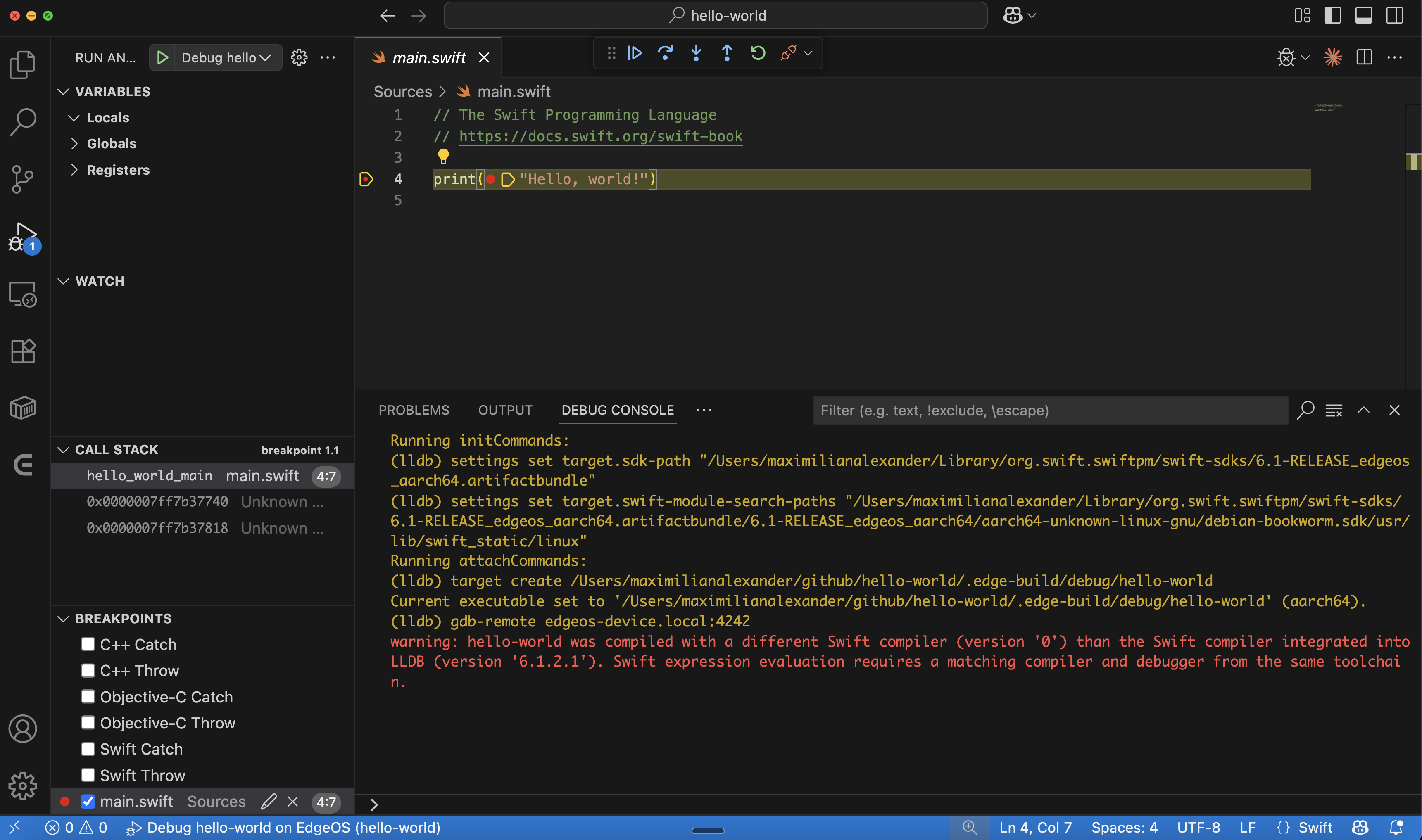 Breakpoint Was Hit