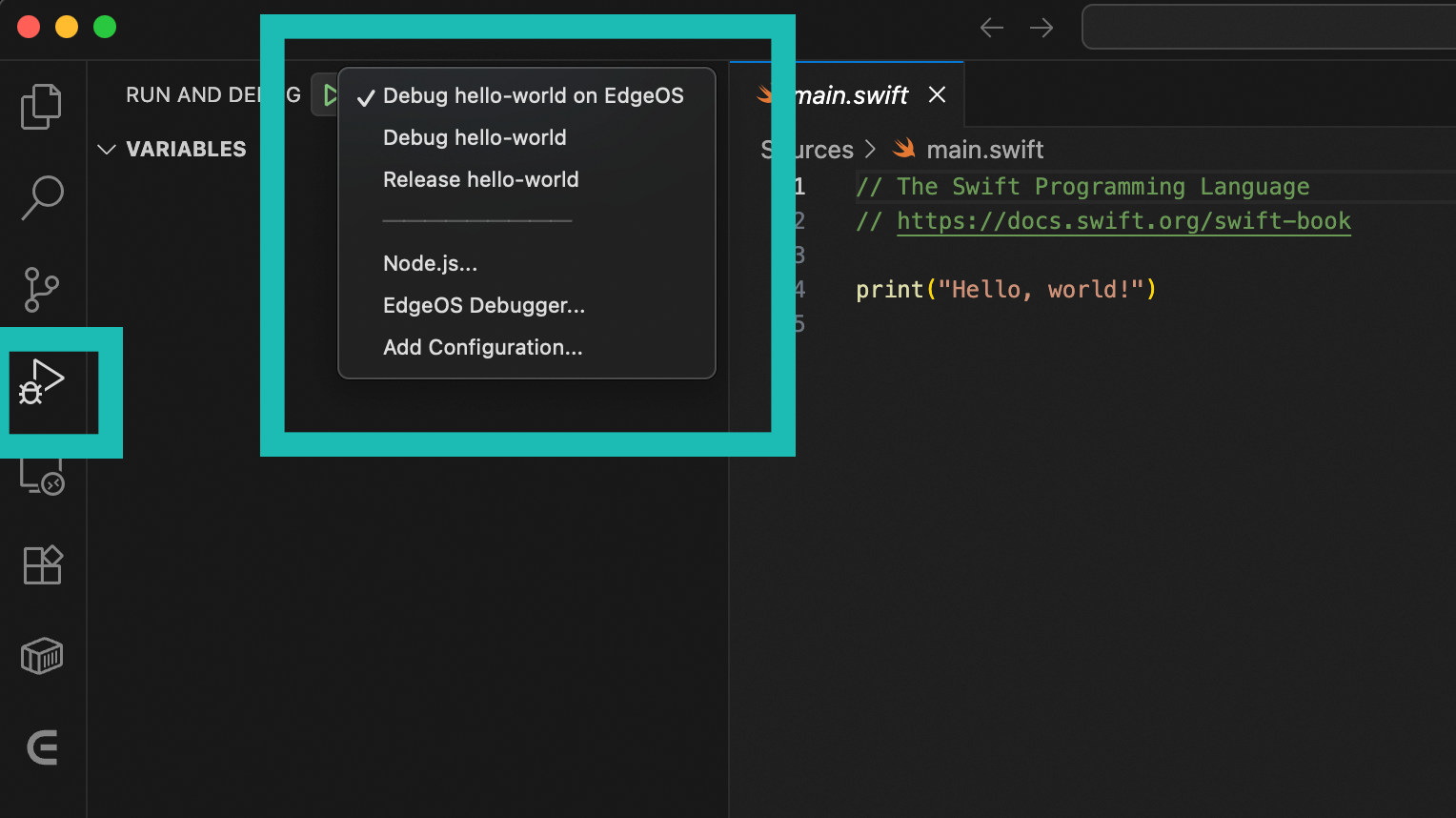 Debug Panel